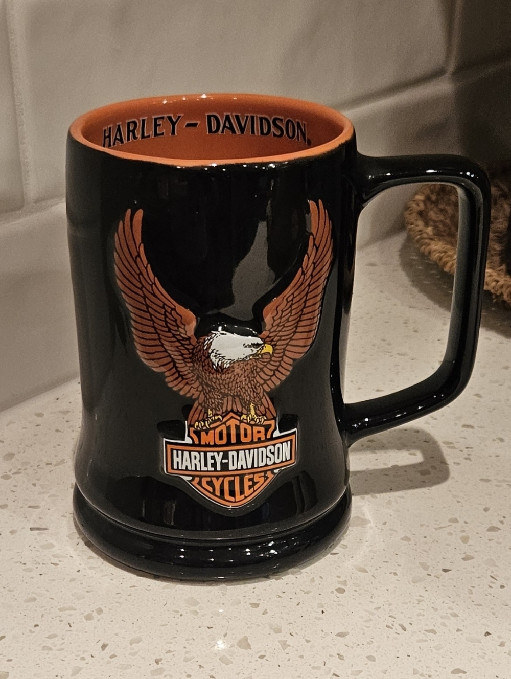 Harley-Davidson Mug, Vintage 2002